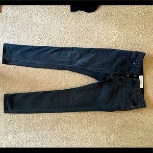 Topman black button up skinny jean size 28